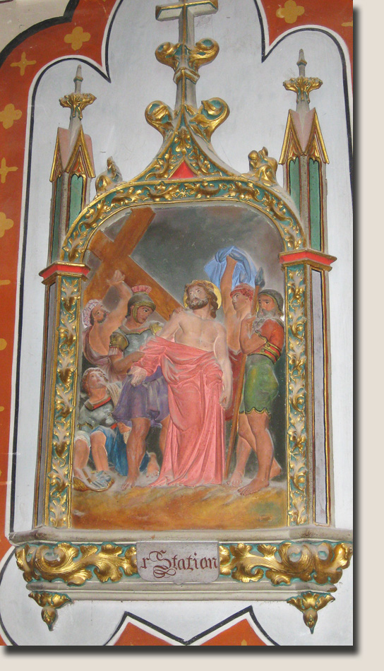 Kruiswegstatie 10 van Notre-Dame-de-Marceille